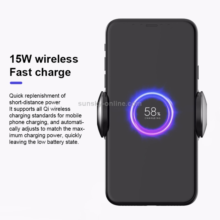 Original Xiaomi Youpin WCJ02ZM 20W Car Air Outlet Bracket Wireless Charger Original Xiaomi Youpin WCJ02ZM 20W Car Air Outlet Bracket Wireless Charger
