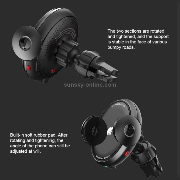 Original Xiaomi Youpin WCJ02ZM 20W Car Air Outlet Bracket Wireless Charger Original Xiaomi Youpin WCJ02ZM 20W Car Air Outlet Bracket Wireless Charger