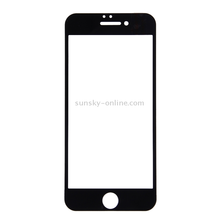 For iPhone 7 Plus Silk Printing Screen Protector 0.26mm 9H Surface Hardness 2.5D Explosion-proof Tempered Glass Screen Film(Black) For iPhone 7 Plus Silk Printing Screen Protector 0.26mm 9H Surface Hardness 2.5D Explosion-proof Tempered Glass Screen Film(Black)