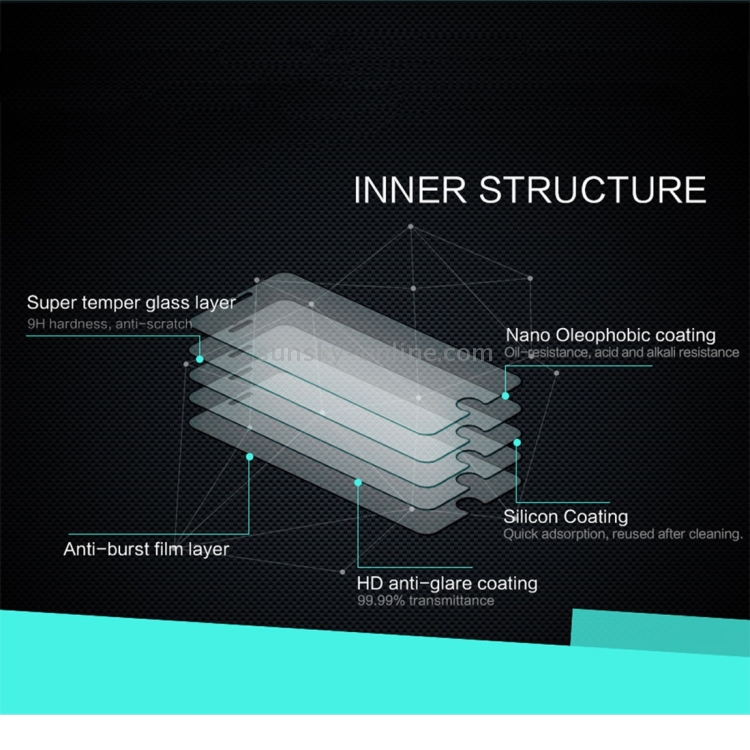 NILLKIN For iPhone 8 Plus & iPhone 7 Plus AMAZING H+ 0.3mm Nano Anti Burst Non-full Tempered Glass Film Screen Protector NILLKIN For iPhone 8 Plus & iPhone 7 Plus AMAZING H+ 0.3mm Nano Anti Burst Non-full Tempered Glass Film Screen Protector