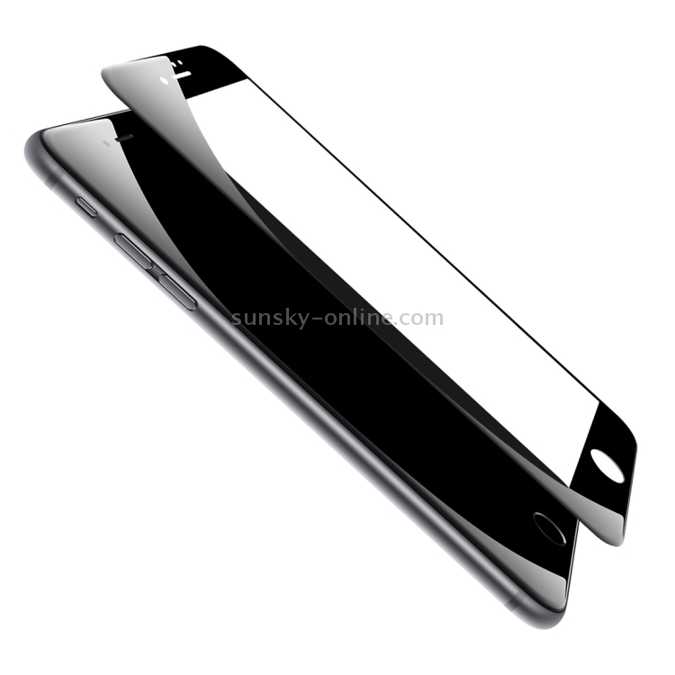 Baseus for iPhone 7 Plus 0.23mm 9H Surface Hardness PET Soft 3D Curverd Arc Explosion-proof HD Silk-screen Tempered Glass Full Coverage Screen Film(Black) Baseus for iPhone 7 Plus 0.23mm 9H Surface Hardness PET Soft 3D Curverd Arc Explosion-proof HD Silk-screen Tempered Glass Full Coverage Screen Film(Black)