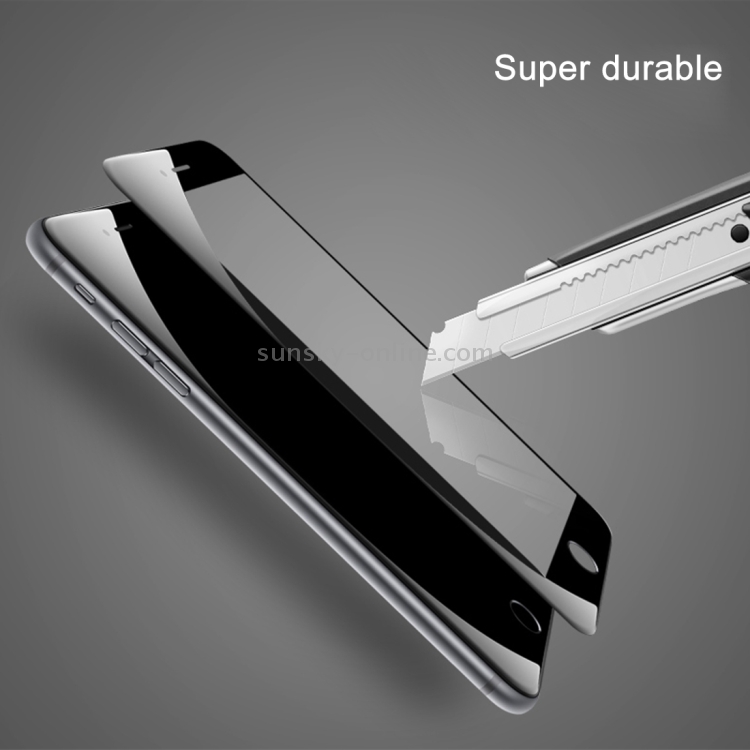 Baseus for iPhone 7 Plus 0.23mm 9H Surface Hardness PET Soft 3D Curverd Arc Explosion-proof HD Silk-screen Tempered Glass Full Coverage Screen Film(Black) Baseus for iPhone 7 Plus 0.23mm 9H Surface Hardness PET Soft 3D Curverd Arc Explosion-proof HD Silk-screen Tempered Glass Full Coverage Screen Film(Black)