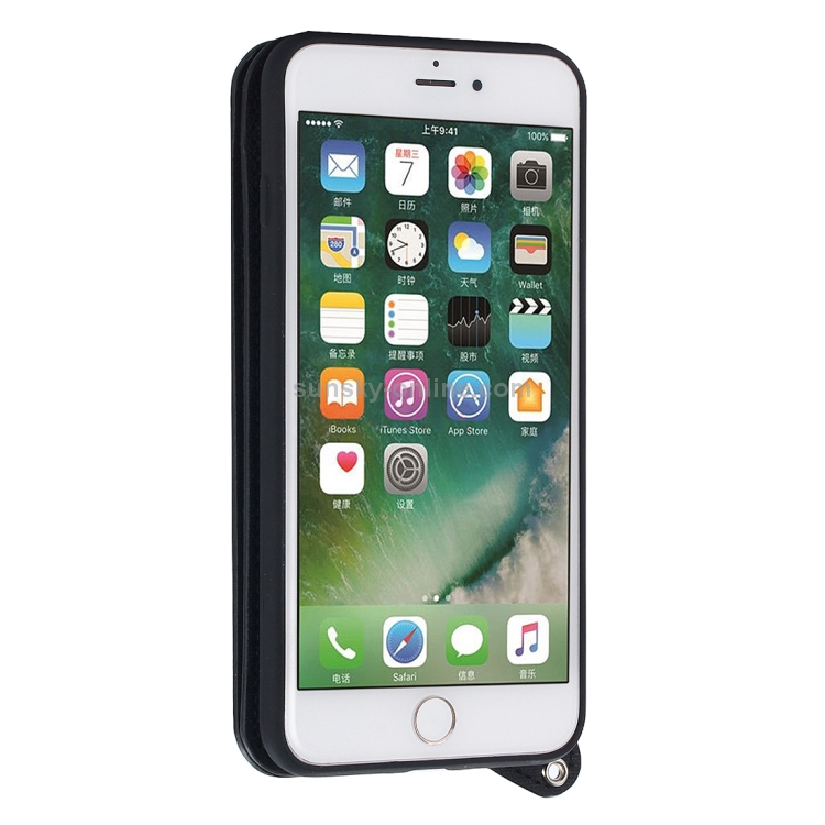For iPhone 8 Plus & 7 Plus Protective Back Case Cover with Card Slot