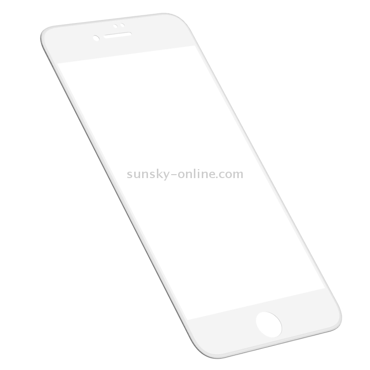 Baseus For iPhone 7 Plus 0.3mm 9H Surface Hardness Silicone Edge Colorized Silk-screen Tempered Glass Full Screen Film(White) Baseus For iPhone 7 Plus 0.3mm 9H Surface Hardness Silicone Edge Colorized Silk-screen Tempered Glass Full Screen Film(White)