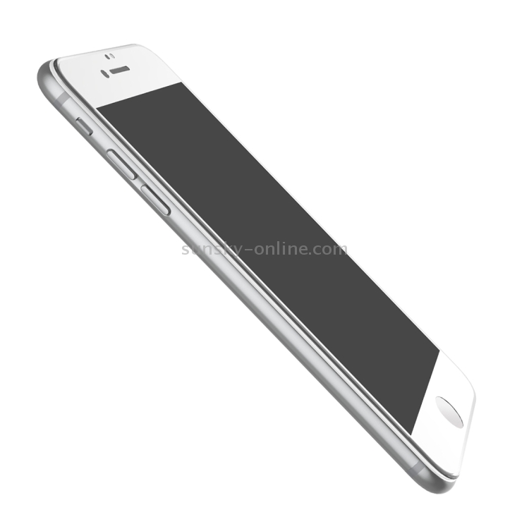 Baseus For iPhone 7 Plus 0.3mm 9H Surface Hardness Silicone Edge Colorized Silk-screen Tempered Glass Full Screen Film(White) Baseus For iPhone 7 Plus 0.3mm 9H Surface Hardness Silicone Edge Colorized Silk-screen Tempered Glass Full Screen Film(White)