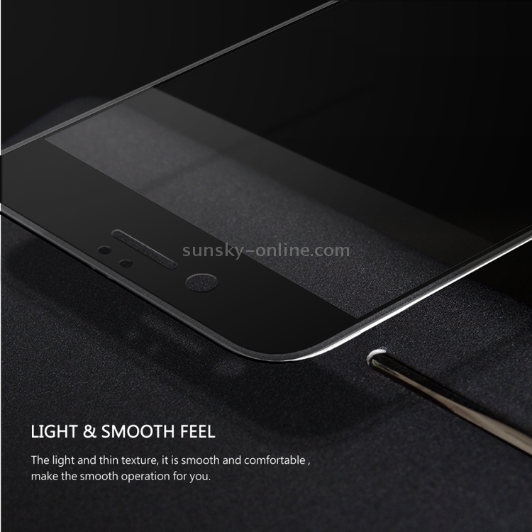 Baseus For iPhone 7 Plus 0.3mm 9H Surface Hardness Silicone Edge Colorized Silk-screen Tempered Glass Full Screen Film(White) Baseus For iPhone 7 Plus 0.3mm 9H Surface Hardness Silicone Edge Colorized Silk-screen Tempered Glass Full Screen Film(White)