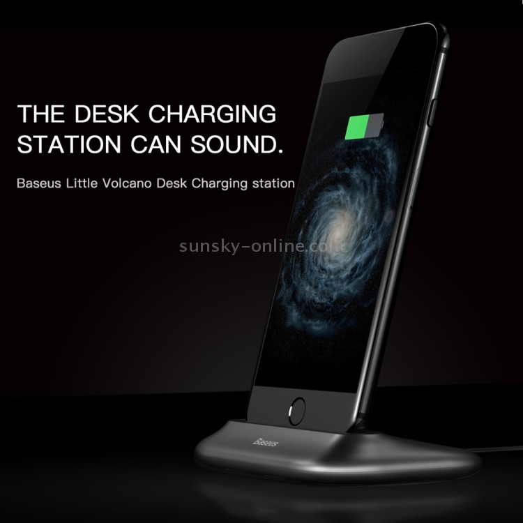 Baseus Little Volcano 2.4A Desktop Charging Station Dock Charger with 1.2m Line Baseus Little Volcano 2.4A Desktop Charging Station Dock Charger with 1.2m Line