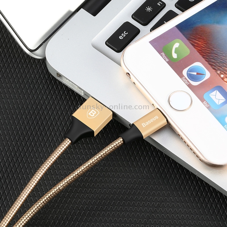 Baseus 1m Mechanical Era Cable 2A 8 Pin to USB Metal Data Sync Charging Cable Baseus 1m Mechanical Era Cable 2A 8 Pin to USB Metal Data Sync Charging Cable