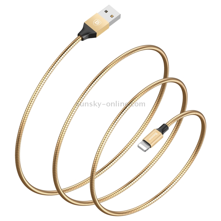 Baseus 1m Mechanical Era Cable 2A 8 Pin to USB Metal Data Sync Charging Cable Baseus 1m Mechanical Era Cable 2A 8 Pin to USB Metal Data Sync Charging Cable