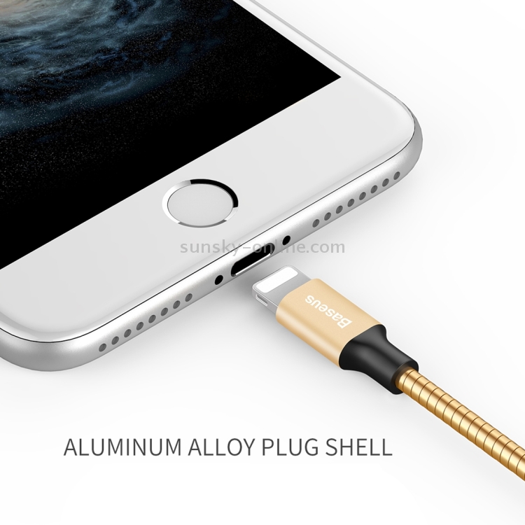 Baseus 1m Mechanical Era Cable 2A 8 Pin to USB Metal Data Sync Charging Cable Baseus 1m Mechanical Era Cable 2A 8 Pin to USB Metal Data Sync Charging Cable