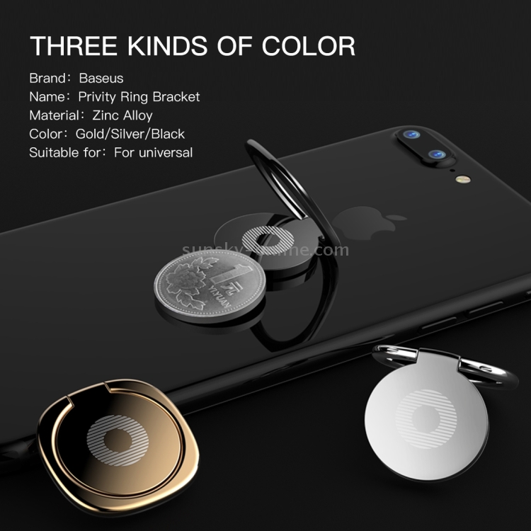 2pcs Universal 360 Degrees Rotatable Privity Metal Ring Holder Bracket for iPhone, Samsung, HTC, LG, Huawei, Xiaomi, vivo, OPPO, Meizu Mobile Phones or Tablets, Built in Iron Sheet, Support Magnets(Silver) 2pcs Universal 360 Degrees Rotatable Privity Metal Ring Holder Bracket for iPhone, Samsung, HTC, LG, Huawei, Xiaomi, vivo, OPPO, Meizu Mobile Phones or Tablets, Built in Iron Sheet, Support Magnets(Silver)