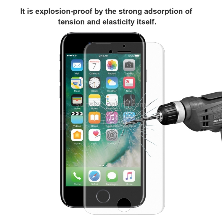 ENKAY Hat-Prince 0.1mm 3D Full Screen Protector Explosion-proof Hydrogel Film for iPhone 8 Plus & 7 Plus, TPU+TPE+PET Material ENKAY Hat-Prince 0.1mm 3D Full Screen Protector Explosion-proof Hydrogel Film for iPhone 8 Plus & 7 Plus, TPU+TPE+PET Material