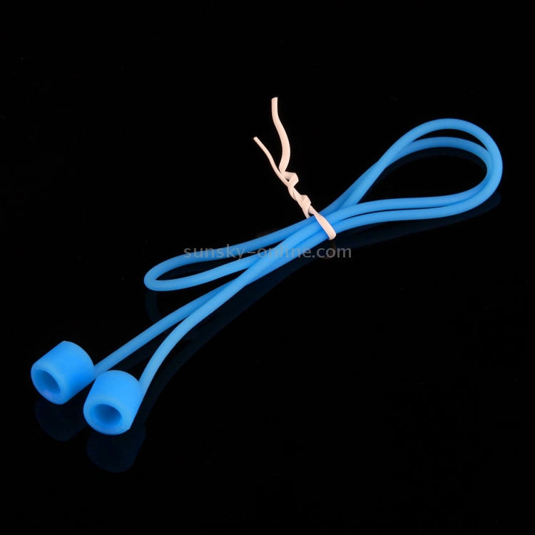 FT-01 Soft Silicone Anti-lost Earphone Airpods Strap for iPhone 7 / iPhone 7 Plus Bluetooth Earphones(Blue) FT-01 Soft Silicone Anti-lost Earphone Airpods Strap for iPhone 7 / iPhone 7 Plus Bluetooth Earphones(Blue)