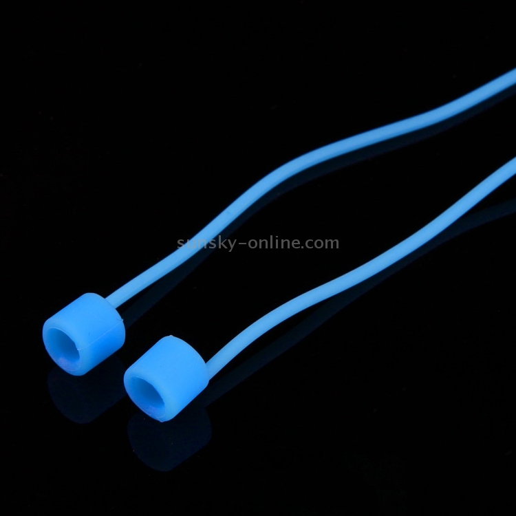 FT-01 Soft Silicone Anti-lost Earphone Airpods Strap for iPhone 7 / iPhone 7 Plus Bluetooth Earphones(Blue) FT-01 Soft Silicone Anti-lost Earphone Airpods Strap for iPhone 7 / iPhone 7 Plus Bluetooth Earphones(Blue)