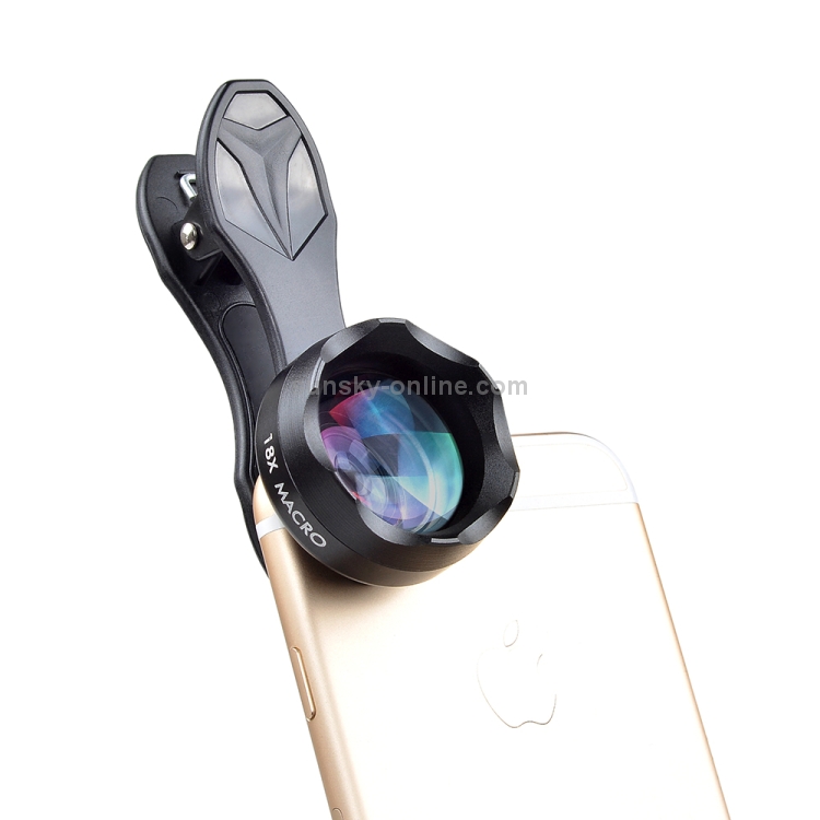 APEXEL APL-HD18X Professional Photography HD 18X Macro Lens Mobile Phone External Lens APEXEL APL-HD18X Professional Photography HD 18X Macro Lens Mobile Phone External Lens
