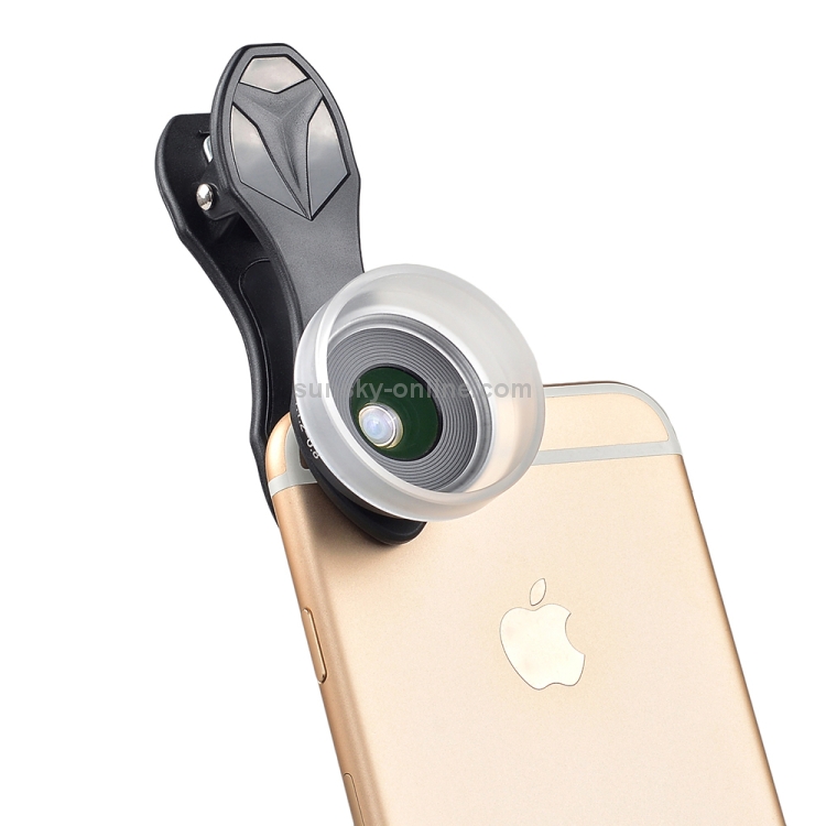 APEXEL APL-ML35 Professional Photography 15X Macro Lens Mobile Phone External Lens with Lens Hood APEXEL APL-ML35 Professional Photography 15X Macro Lens Mobile Phone External Lens with Lens Hood