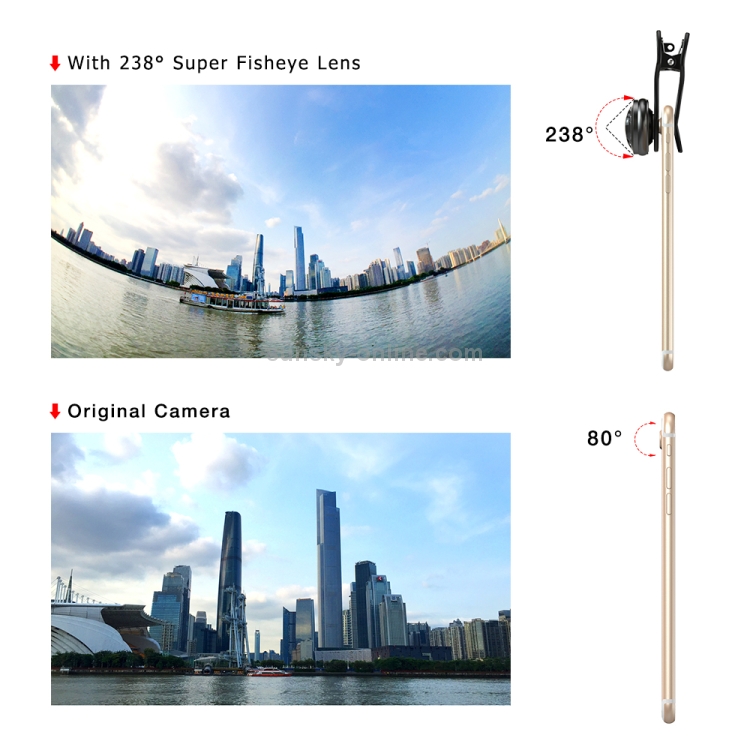 APEXEL APL-238F Universal Professional Optical 238 Degrees Fisheye HD Lens Full Frame No Dark Corner External Cameras APEXEL APL-238F Universal Professional Optical 238 Degrees Fisheye HD Lens Full Frame No Dark Corner External Cameras