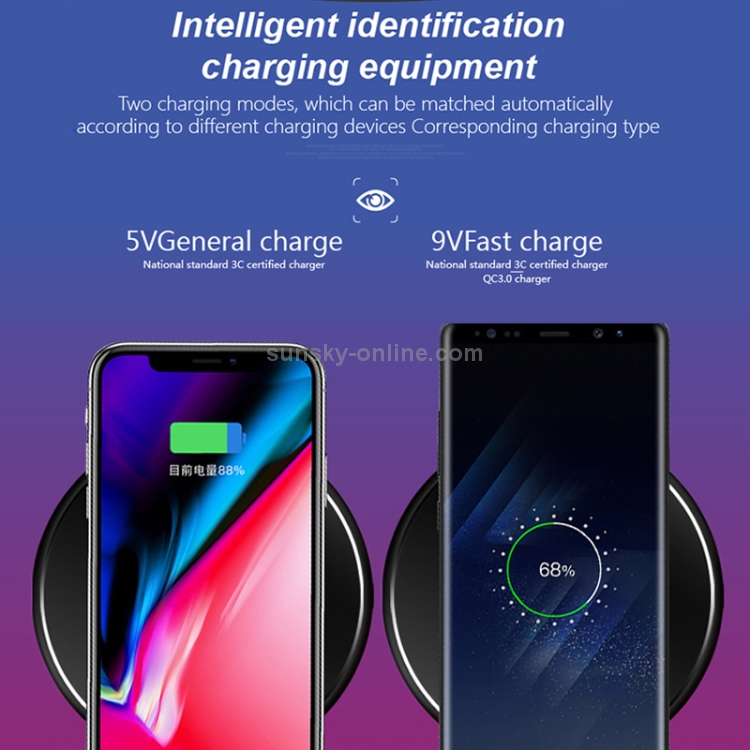 N9 5V/1A Output Aviation Aluminum Qi Standard Wireless Charger N9 5V/1A Output Aviation Aluminum Qi Standard Wireless Charger