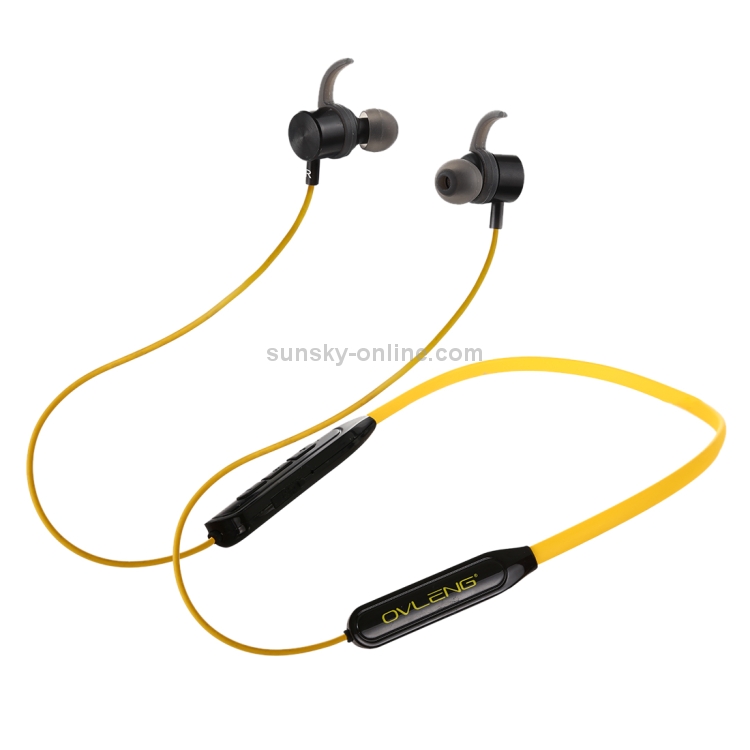 OVLENG S18 Sports Wireless Bluetooth Headset(Yellow) OVLENG S18 Sports Wireless Bluetooth Headset(Yellow)