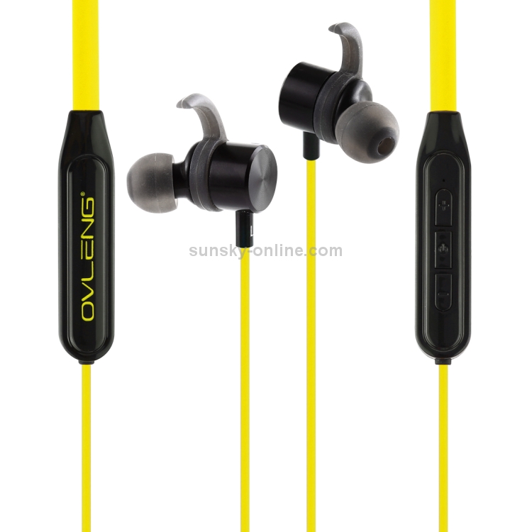 OVLENG S18 Sports Wireless Bluetooth Headset(Yellow) OVLENG S18 Sports Wireless Bluetooth Headset(Yellow)