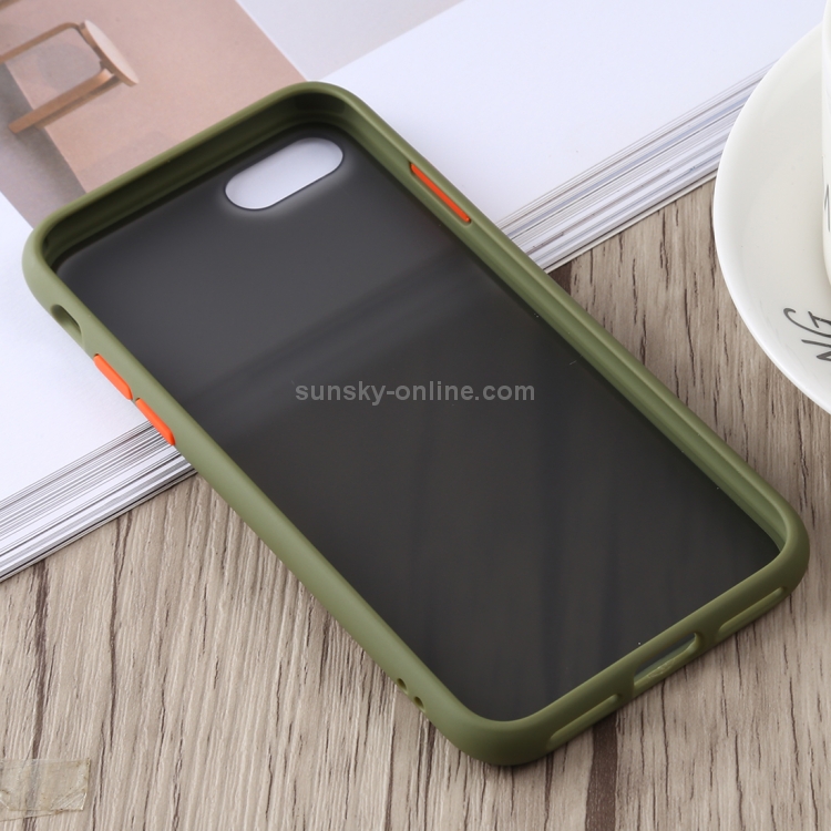 TOTUDESIGN Gingle Series II Shockproof TPU+PC Case For iPhone SE 2020 & 8 & 7 (Army Green) TOTUDESIGN Gingle Series II Shockproof TPU+PC Case For iPhone SE 2020 & 8 & 7 (Army Green)