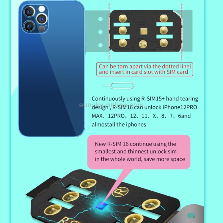 R-SIM 16 Turns Locked Into Unlocked iOS14 System Universal 5G Unlocking Card R-SIM 16 Turns Locked Into Unlocked iOS14 System Universal 5G Unlocking Card