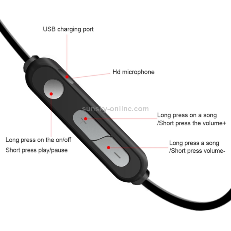 X3 Magnetic Absorption Sports Bluetooth 5.0 In-Ear Headset with HD Mic, Support Hands-free Calls, Distance: 10m(White) X3 Magnetic Absorption Sports Bluetooth 5.0 In-Ear Headset with HD Mic, Support Hands-free Calls, Distance: 10m(White)