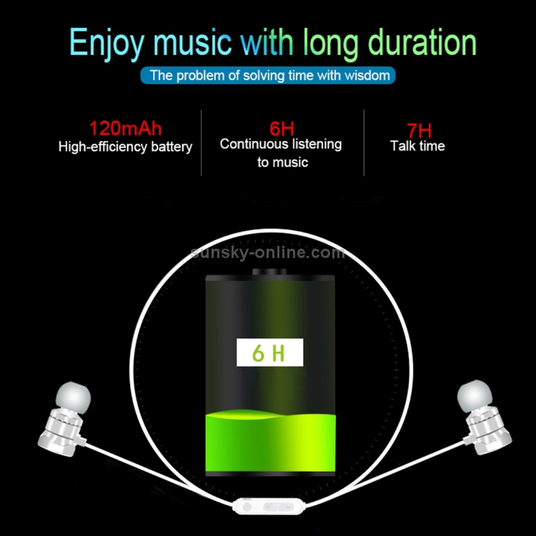 X3 Magnetic Absorption Sports Bluetooth 5.0 In-Ear Headset with HD Mic, Support Hands-free Calls, Distance: 10m(White) X3 Magnetic Absorption Sports Bluetooth 5.0 In-Ear Headset with HD Mic, Support Hands-free Calls, Distance: 10m(White)