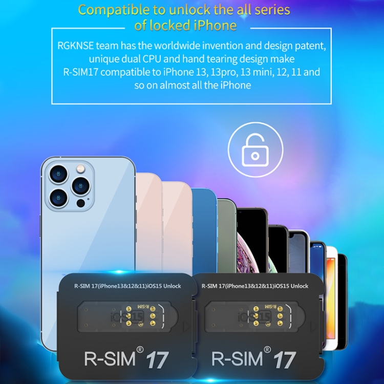 R-SIM 17 Turns Locked Into Unlocked iOS15 System Universal 5G Unlocking Card R-SIM 17 Turns Locked Into Unlocked iOS15 System Universal 5G Unlocking Card