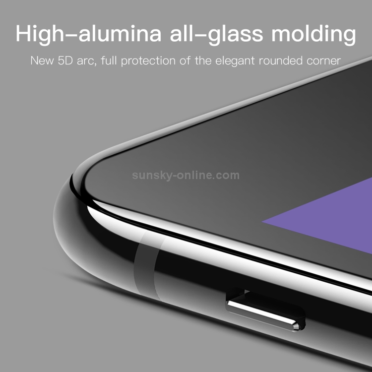 Baseus for iPhone SE 2020 / 8 / 7 0.3mm 9H Hardness Anti Blue-ray Arc Edge Full Screen Tempered Glass Protector(Black) Baseus for iPhone SE 2020 / 8 / 7 0.3mm 9H Hardness Anti Blue-ray Arc Edge Full Screen Tempered Glass Protector(Black)