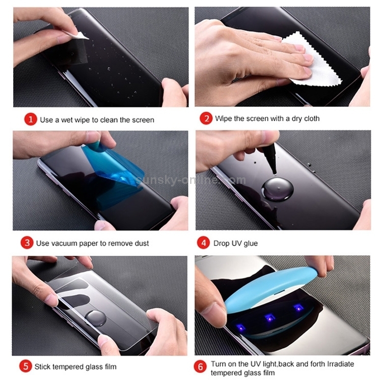 For iPhone 6 / 7 / 8 UV Liquid Curved Full Glue Full Screen Tempered Glass Film For iPhone 6 / 7 / 8 UV Liquid Curved Full Glue Full Screen Tempered Glass Film