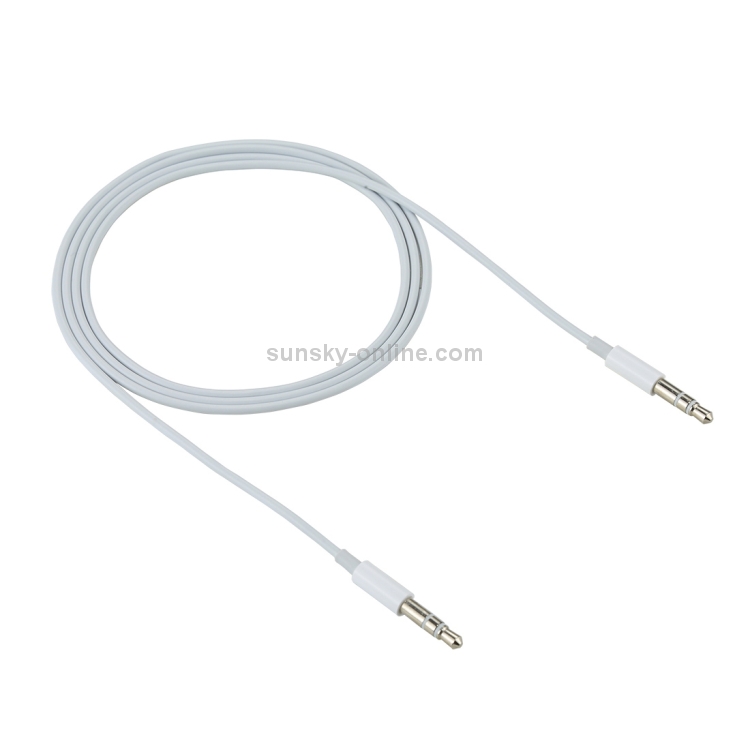 MH024 1m 3.5mm Jack Wire Control Stereo AUX Audio Cable for Computer, CD  Player, MP3, Car, Headphone, Phones, Tablets, Speaker