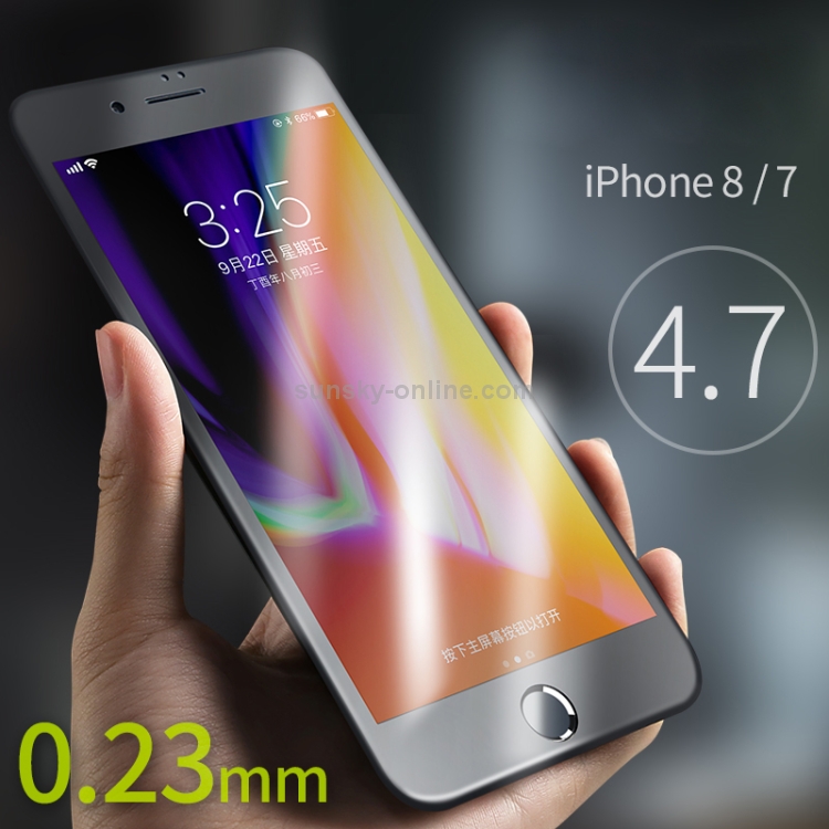 Benks for iPhone 8 & 7 0.23mm Full Screen Curved Heat Bending XPRO + Invisible Screen Protector Film (Black) Benks for iPhone 8 & 7 0.23mm Full Screen Curved Heat Bending XPRO + Invisible Screen Protector Film (Black)