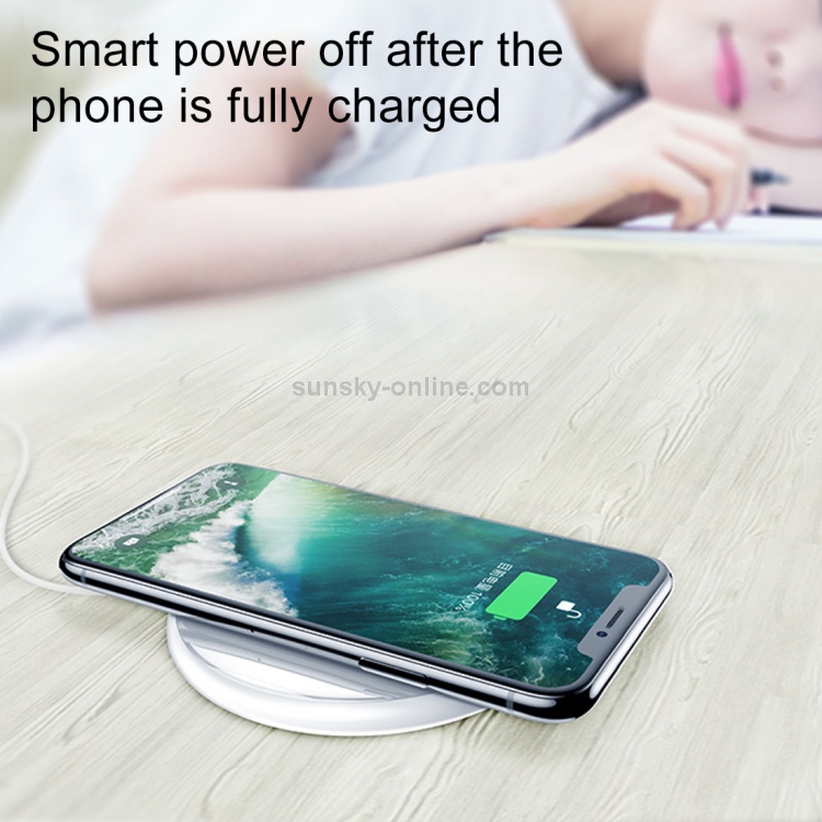 JOYROOM JR-A13 Round 5W Fast Charging Qi Wireless Charger Pad JOYROOM JR-A13 Round 5W Fast Charging Qi Wireless Charger Pad