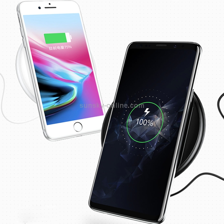 JOYROOM JR-A13 Round 5W Fast Charging Qi Wireless Charger Pad JOYROOM JR-A13 Round 5W Fast Charging Qi Wireless Charger Pad
