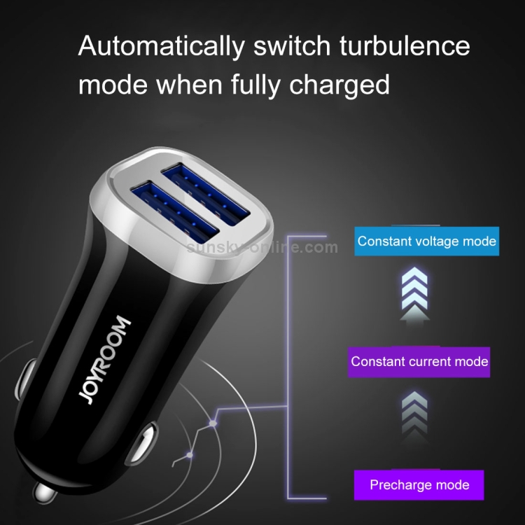 JOYROOM C-M216 Dual USB Ports 3.1A Quick Car Charger JOYROOM C-M216 Dual USB Ports 3.1A Quick Car Charger