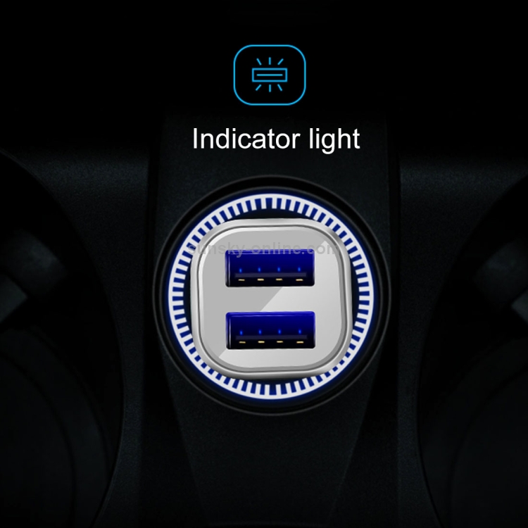 JOYROOM C-M216 Dual USB Ports 3.1A Quick Car Charger JOYROOM C-M216 Dual USB Ports 3.1A Quick Car Charger