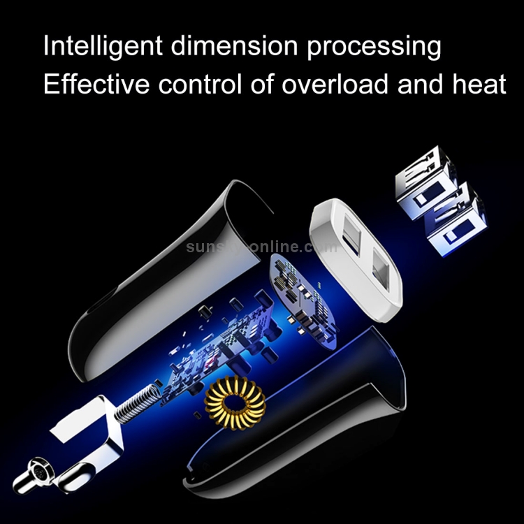 JOYROOM C-M216 Dual USB Ports 3.1A Quick Car Charger JOYROOM C-M216 Dual USB Ports 3.1A Quick Car Charger