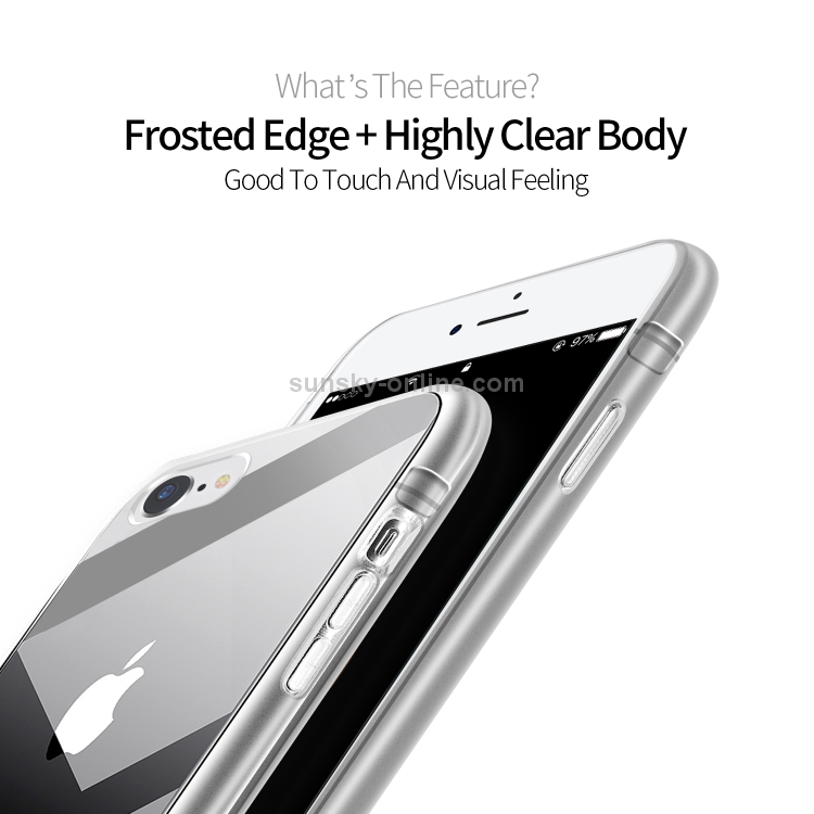 For iPhone 8 / 7 DUX DUCIS Light Series TPU Protective Case(Transparent) For iPhone 8 / 7 DUX DUCIS Light Series TPU Protective Case(Transparent)