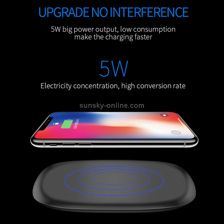 JOYROOM JR-A12 Desktop 5W Fast Charging Qi Wireless Charger Pad JOYROOM JR-A12 Desktop 5W Fast Charging Qi Wireless Charger Pad