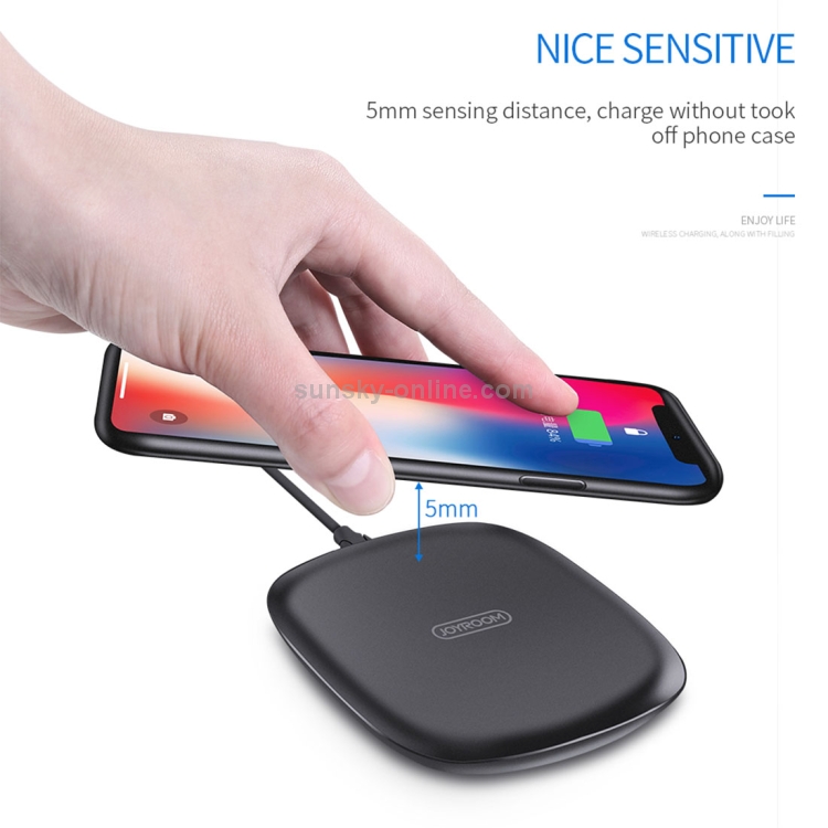 JOYROOM JR-A12 Desktop 5W Fast Charging Qi Wireless Charger Pad JOYROOM JR-A12 Desktop 5W Fast Charging Qi Wireless Charger Pad