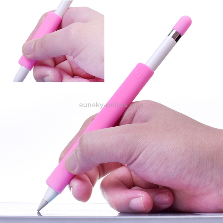 For Apple Pencil Creative 4 in 1 Anti-lost (Pencil Cap + Pencil Point + 2*Penholder Cover) TouchPen Silicone Protective Set(Magenta) For Apple Pencil Creative 4 in 1 Anti-lost (Pencil Cap + Pencil Point + 2*Penholder Cover) TouchPen Silicone Protective Set(Magenta)