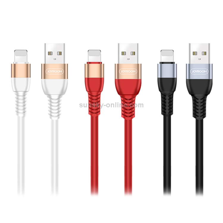 JOYROOM JR-S318 2.4A USB to 8 Pin Data Sync Charging Cable JOYROOM JR-S318 2.4A USB to 8 Pin Data Sync Charging Cable