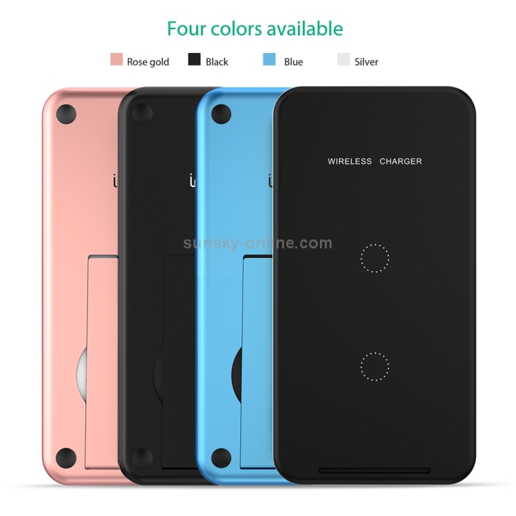 Inchor-C2 9V 1A / 5V 1A Output Dual Coil Design Qi Standard Wireless Charger, Support Fast Charging Inchor-C2 9V 1A / 5V 1A Output Dual Coil Design Qi Standard Wireless Charger, Support Fast Charging