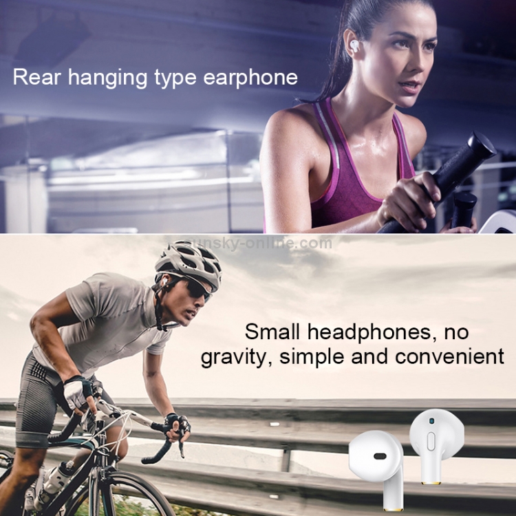 i8x TWS In-Ear Lightweight Wireless Earbuds Rear Single Hanging Type Bluetooth Earphones i8x TWS In-Ear Lightweight Wireless Earbuds Rear Single Hanging Type Bluetooth Earphones