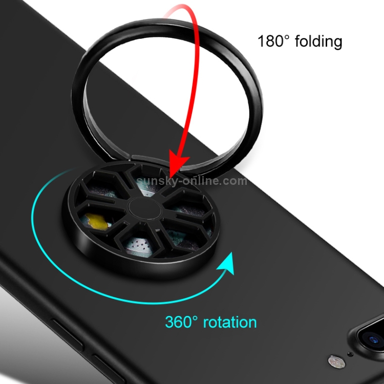 Metal Ring Wheel Profile Phone Bracket Holder (Black) Metal Ring Wheel Profile Phone Bracket Holder (Black)