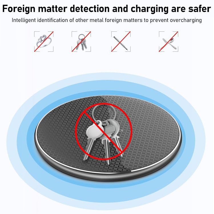 K8 30W Aluminum Alloy Round Desktop Wireless Charger with 1m Type-C Fast Charging Cable(Black) K8 30W Aluminum Alloy Round Desktop Wireless Charger with 1m Type-C Fast Charging Cable(Black)