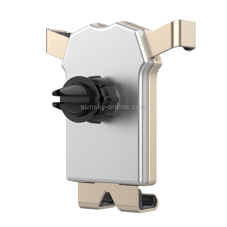 HAMTOD 10W Intelligent Polo Shirt Design Qi Standard Wireless Charger / Gravity Car Mount, Support Fast Charging HAMTOD 10W Intelligent Polo Shirt Design Qi Standard Wireless Charger / Gravity Car Mount, Support Fast Charging