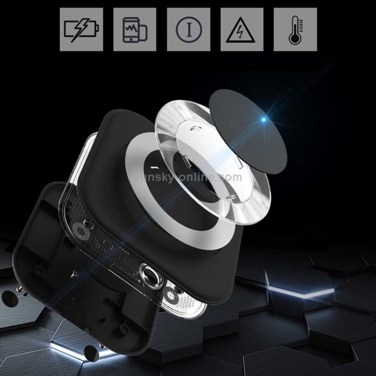 HAMTOD HLP2F 10W (Max) Output Qi Standard Fast Charging Wireless Charger with Breathing Lamp HAMTOD HLP2F 10W (Max) Output Qi Standard Fast Charging Wireless Charger with Breathing Lamp