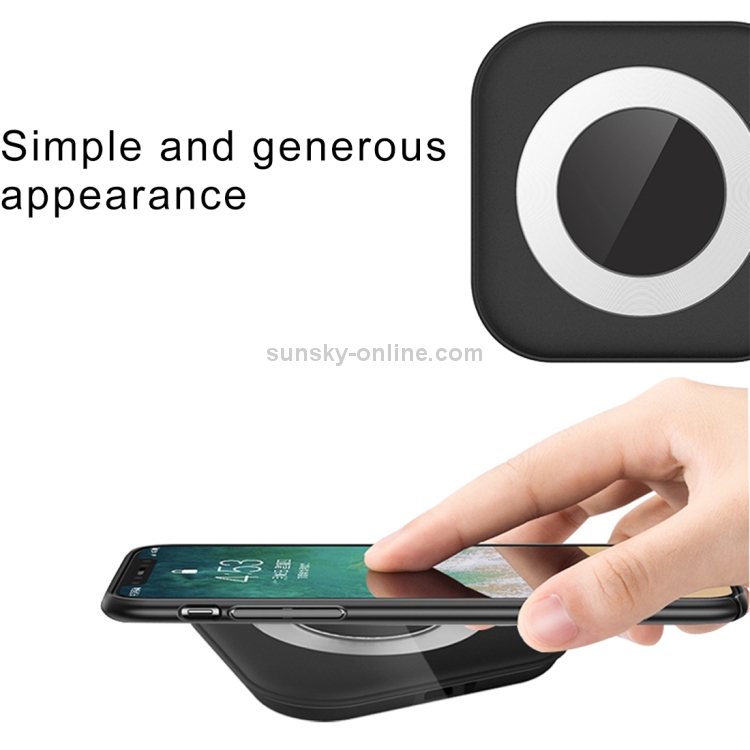HAMTOD HLP2F 10W (Max) Output Qi Standard Fast Charging Wireless Charger with Breathing Lamp HAMTOD HLP2F 10W (Max) Output Qi Standard Fast Charging Wireless Charger with Breathing Lamp